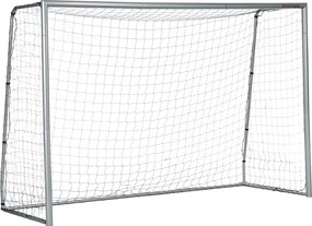 SPORTNOW Poartă Fotbal Mare 10ft x 6.5ft, Montaj Rapid, Perfectă pentru Antrenamente și Meciuri | Aosom Romania
