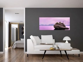 Tablou cu piata în mare (120x50 cm)