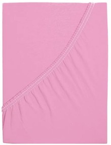 Cearsaf jersey ALVORA 90x200 cm roz