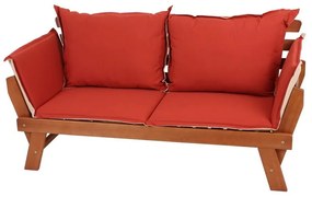 Bancă de grădină din lemn de eucalipt Garden Pleasure Fortuna