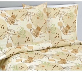 Bellatex Lenjerie de pat din flanelă Podzim, 140 x 200 cm, 70 x 90 cm
