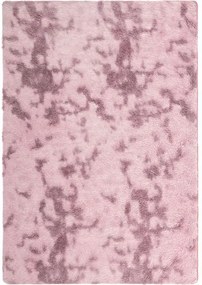 vidaXL Covor shaggy cu pom înalt, NAVARRA, roz praf, 200x290 cm