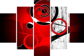 Tablou cu abstracție (150x105 cm)