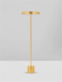 Lampa de podea LED design modern VETRO auriu, D-40cm