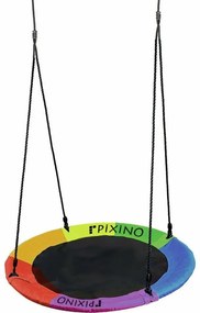 Pixino Cerc oscilant Cuib de barză colorat,diametru 100 cm