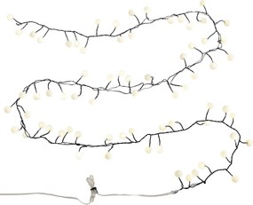 Ghirlandă luminoasă de Crăciun verde cu 70 LED-uri albe 3,5 m IP20 - Dasher