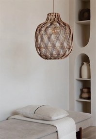 Lustra/Pendul Eco, Bambus, Mendoza natural/maro, L