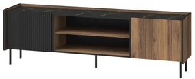 Masă TV Phelan P17 (Nuc warmia + Negru). 1062547