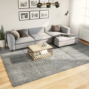 vidaXL Covor pufos &quot;PAMPLONA&quot; cu fire înalte, verde modern, 240x340 cm