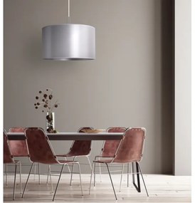 Duolla - Lustră pe cablu CANNES 1xE27/15W/230V d. 50 cm argintie