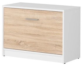 Pantofar Nepo Plus 31 (alb + stejar sonoma) . 1098412