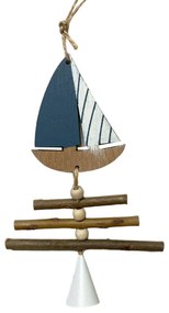 Clopotel de vant Summer Boat 30cm