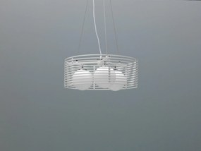 STONES Lampă suspendată Ø.50cm X Ø.50cm H. 120cm | Aosom Romania