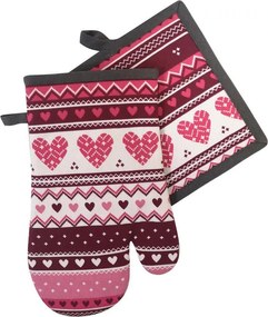Mănușă de bucătărie și suport VALENTINES
