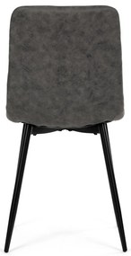 Set de scaune de sufragerie Vintage CT-281 BK3, 4buc