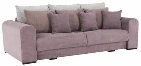 Canapea foarte spatioasa, violet, roz invechit, bej, GILEN BIG SOFA