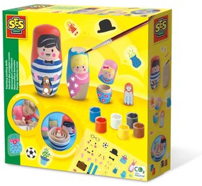 Set creativ - Picteaza papusi Matrioska
