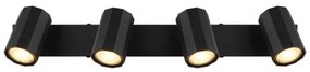 Spot Globo 57918-4B JAMES 4xGU10/25W/230V negru