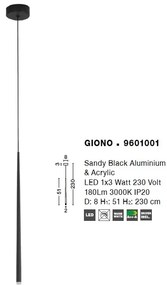 Pendul LED design modern Giono NVL-9601001