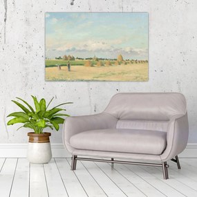 Tablou - Camille Pissarro, Landscape, Ile de France, reproducere (90x60 cm)