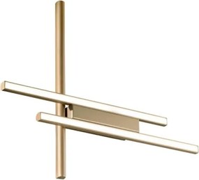 Ondaluce - Aplică de perete LED reglabilă MOVIDA LED/20W/230V, aurie