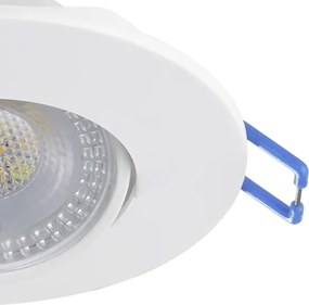 Eglo 300184 - Set 3 spoturi LED încastrate GEDREZ, 4,9 W / 230 V, Ø 9 cm, alb