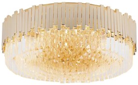 Plafonieră MAXLIGHT C0164 TREND 15xE14/40W/230V d. 60 cm auriu