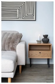 Pernă decorativă din blană artificială 45x45 cm Galena – House Nordic