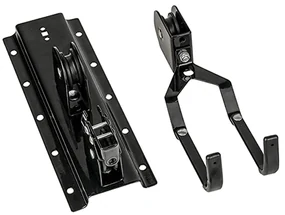 Suport bicicleta pentru tavan cu scripete Max 20 kg Negru