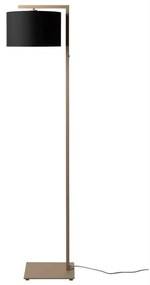 Lampa de podea Boston metal sand abajur negru