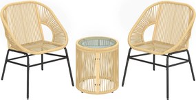 Outsunny bistro mobilier ratan polyrattan | Aosom Romania