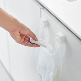 Set de agățătoare multifuncționale alb 2 buc. din silicon Film Hook – YAMAZAKI