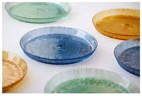Platou verde din sticlă ø 30 cm Kusintha – Bitz