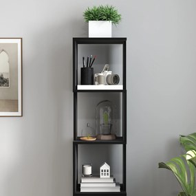 HOMCOM Bibliotecă raft Design Modern cu 5 Nivele - Depozitare Practică pentru Casa sau Birou, negru | Aosom Romania