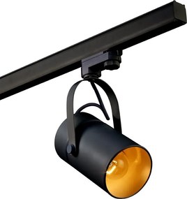 Spot E27, Accesoriu pentru sina trifazata Mantra ARUBA negru