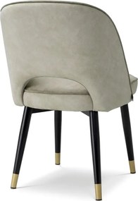 Set de 2 scaune design LUX Cliff, Mayer silver