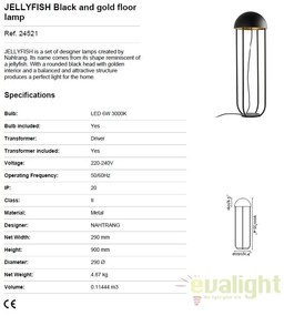 Lampadar LED / Lampa de podea design deosebit ELLYFISH 24521