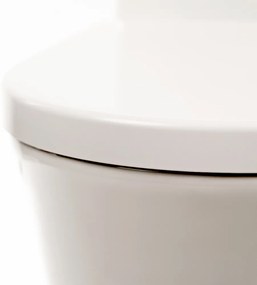 Combinație WC Paulo fără margine cu evacuare inferioară/posterioară