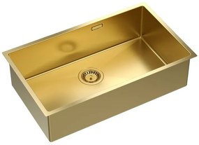 Chiuveta inox ANTHONY 80 auriu