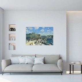 Tablou - Auguste Renoir, Pont Neuf, Paris, reproducere (90x60 cm)