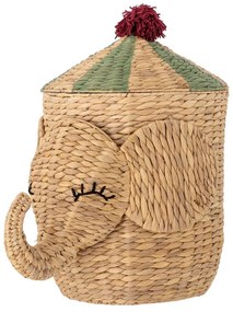 Coș de jucării pentru copii în culoare naturală din zambilă de apă ø 35x50 cm Bobo – Bloomingville Mini