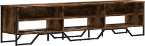 vidaXL Dulap TV, stejar fumuriu, 180x34x41 cm, lemn prelucrat