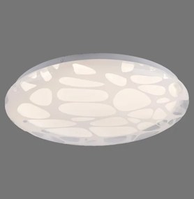 JUST LIGHT. 14009-16 - Plafonieră LED dimerizabilă ART PLAFO LED/20W/230V albă + telecomandă