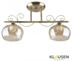 Lustra clasica 2 becuri E27 Toni LY-3292 Klausen