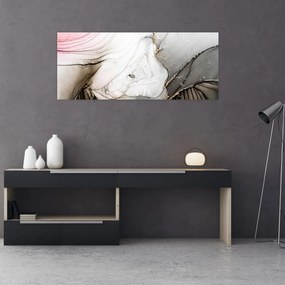 Tablou - Cerneală de marmură (120x50 cm)
