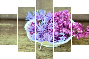 Tablou cu decorațiune din lavanda (150x105 cm)