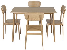 Set mobilier sufragerie Lenin (stejar natural) (pentru 4 persoane). 1116380