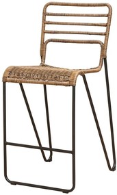 Scaun de bar din rattan " Veracruz "