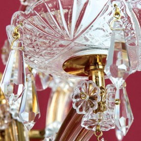 Aplica de perete de lux cristal Swarovski Maria Theresia-A 2L 24K gold plated