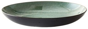 Bol verde/negru din gresie ø 40 cm Gastro Black/Green – Bitz